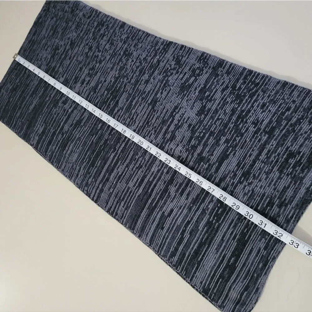 Duluth Trading Co. Gray Multi Acrylic Infinity Scarf